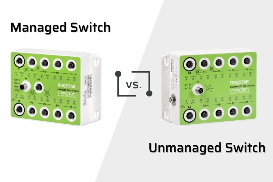 Managed or Unmanaged – Which Ethernet Switch in Public Transport?