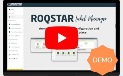 ROQSTAR Label Manager Demo: Remote Management for Ethernet Switches in Public Transport