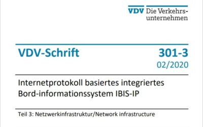 What Role Does the Network Play for the IBIS-IP / VDV 301 Standard?